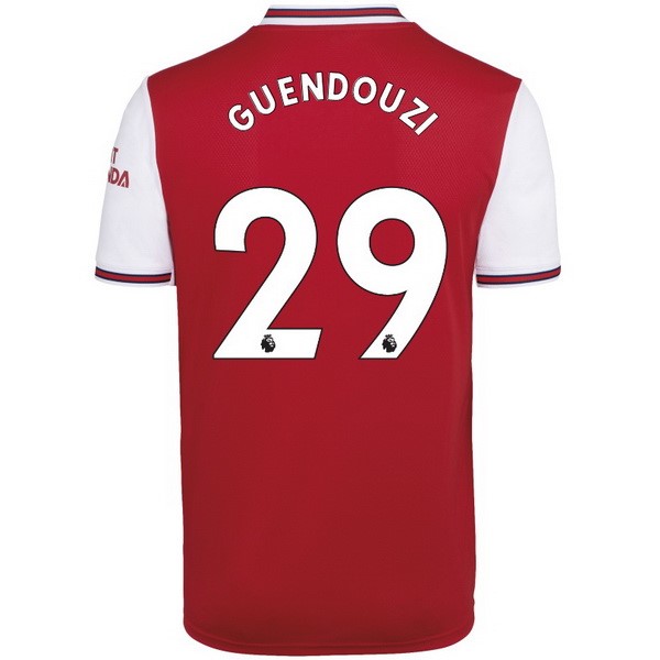 Maillot Football Arsenal NO.29 Guendouzi Domicile 2019-20 Rouge
